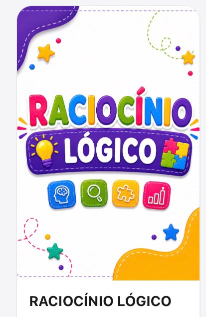 Capa do e-book Raciocínio Lógico