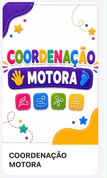 Capa do e-book Coordenação Motora